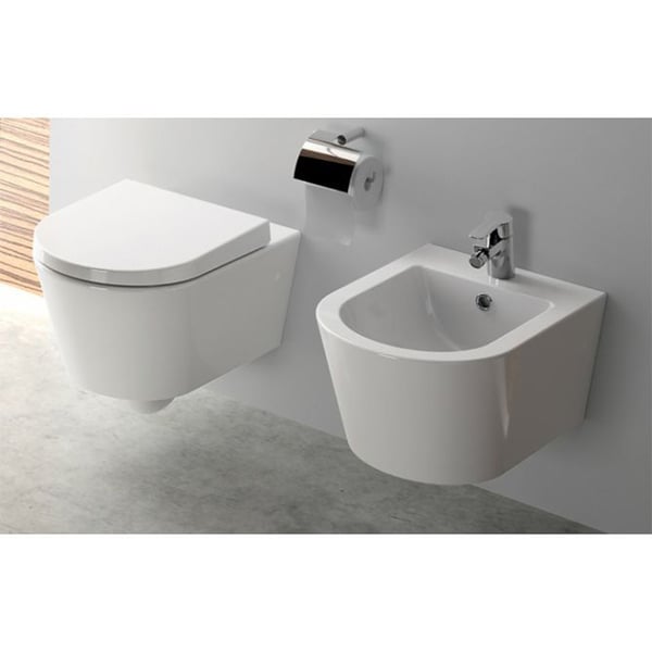 Λεκάνη κρεμαστή Urb.y 52 cm Rimflush Γυαλιστερή 140944004